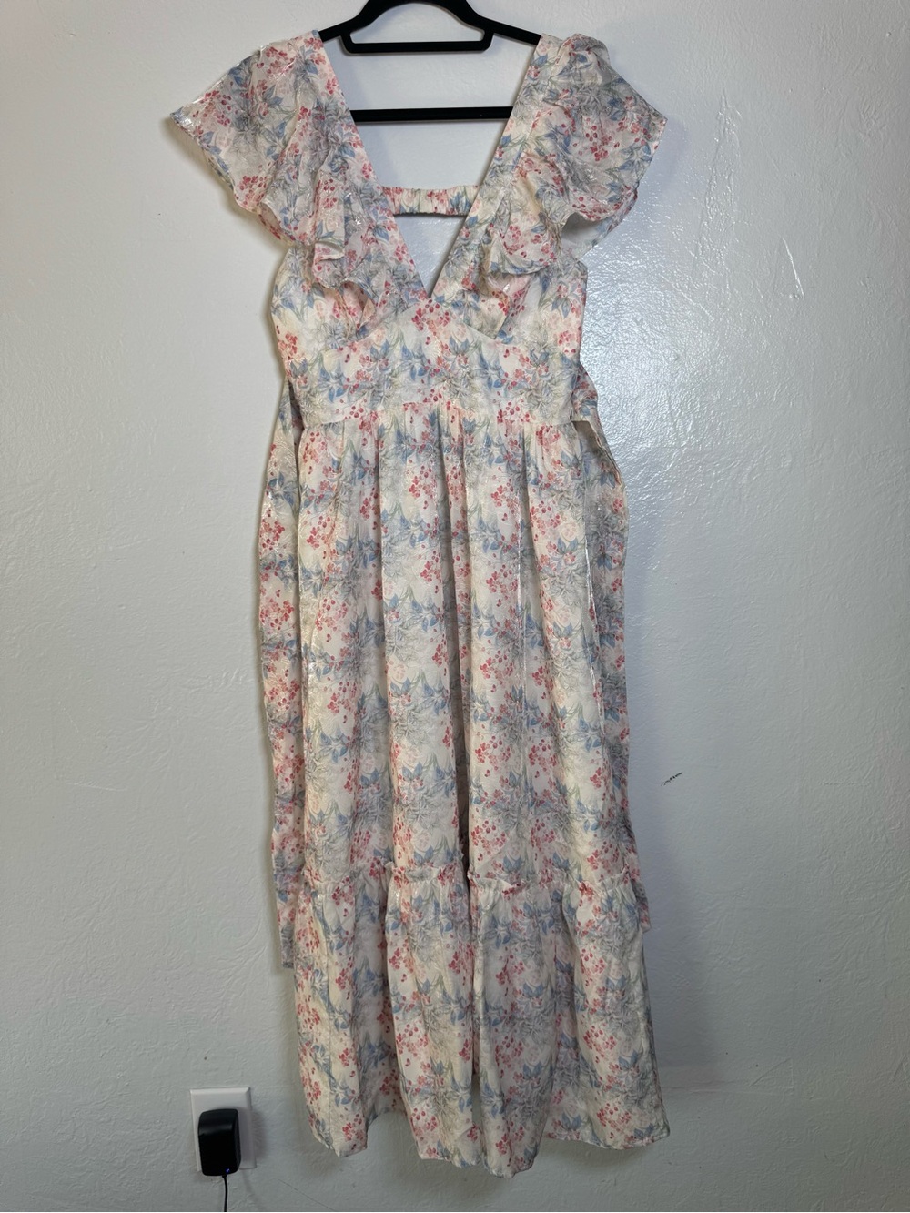 Storia Floral Midi Dress New